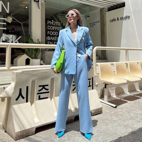 AMUSE Blazer with Trouser Set
